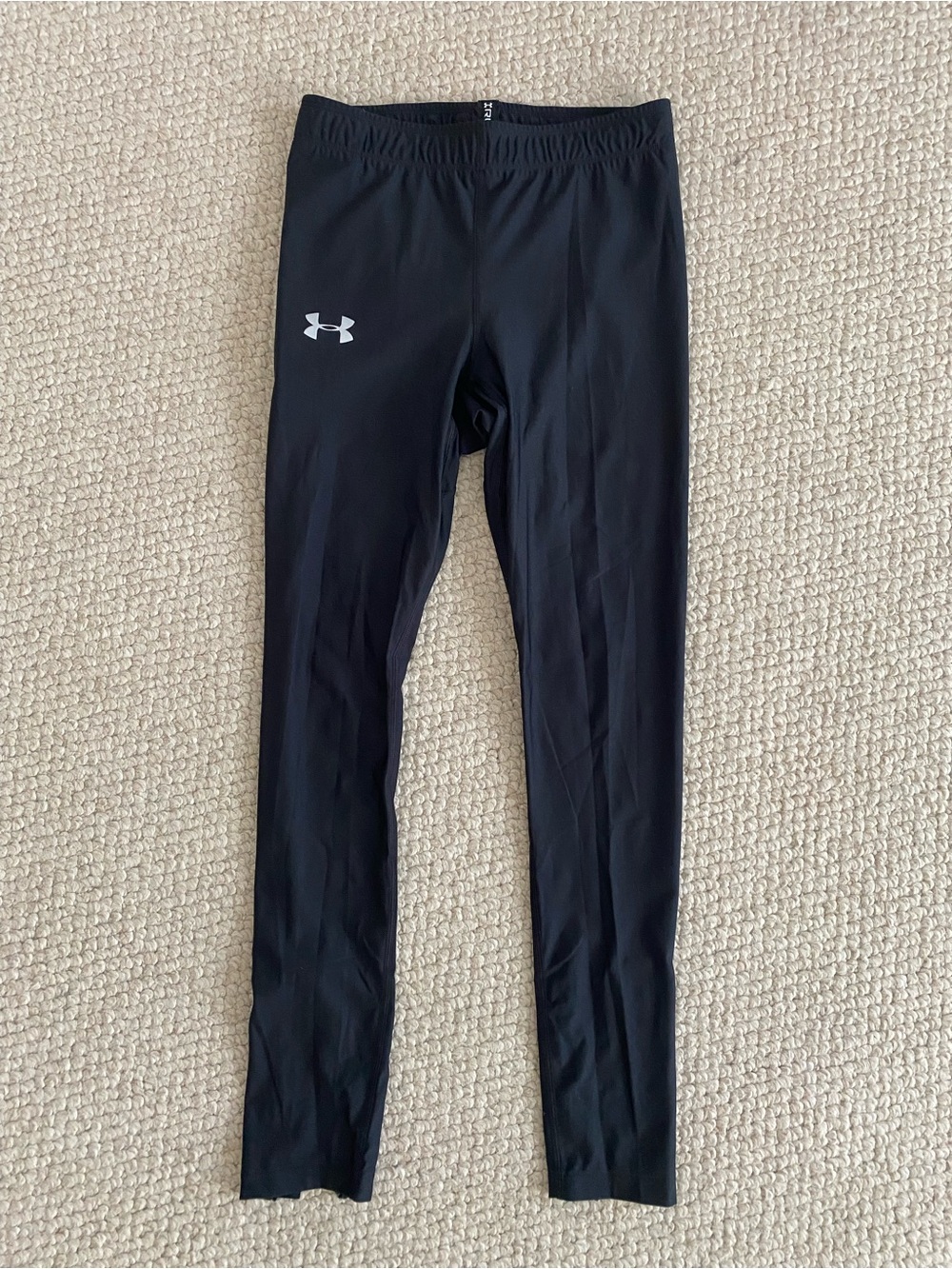 Under Armour Men’s Black Performance Compression Running Leggings Size Medium